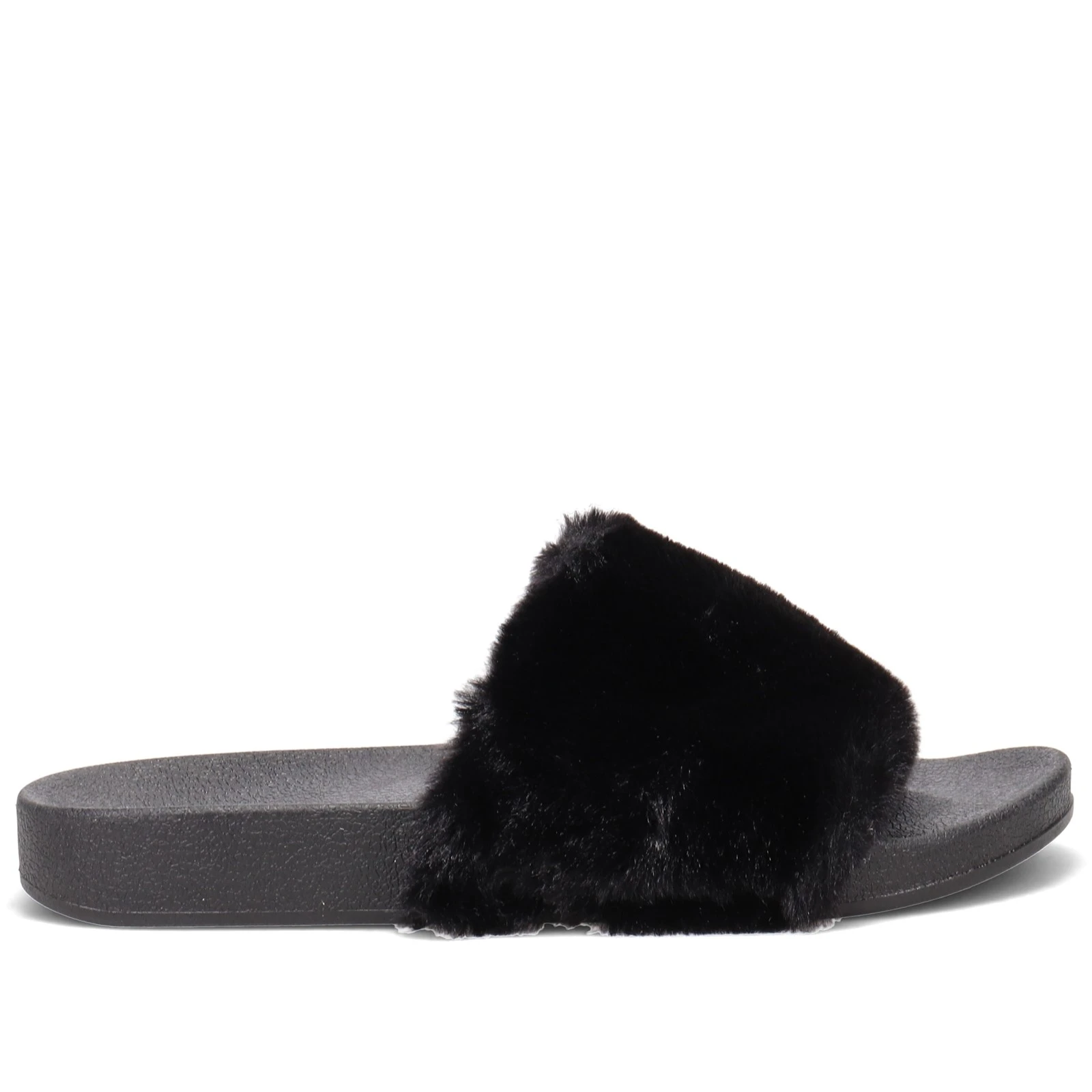 Women's Madden Girl, Fancy Faux Fur Sandal 4 Women's Madden Girl, Fancy Faux Fur Sandal - Image 2