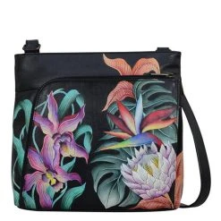 Women's Anuschka, Crossbody With Front Zip Organizer -Anuschka shop 1 2238333 ZM 2