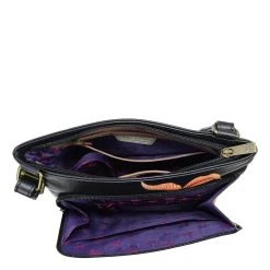 Women's Anuschka, Crossbody With Front Zip Organizer -Anuschka shop 1 2238333 ZM 5