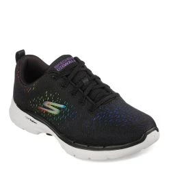 Women's Skechers, GOwalk 6 - Vibrant Energy Sneaker - Wide Width