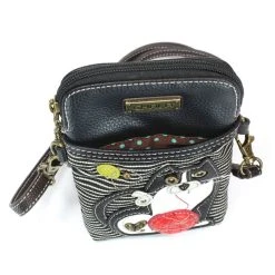 Women's Chala, Fat Cat Cell Phone Crossbody -Anuschka shop 1 2435784 ZM 4