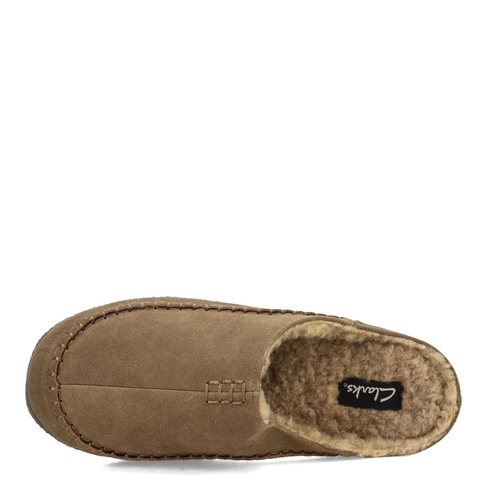 Men's Clarks, Baseball Stitch Clog Slipper 8 Men's Clarks, Baseball Stitch Clog Slipper - Image 6