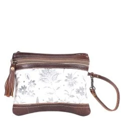 Myra Bag, Creamy Petal Pouch