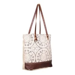 Myra Bag, Geometric Tote Bag