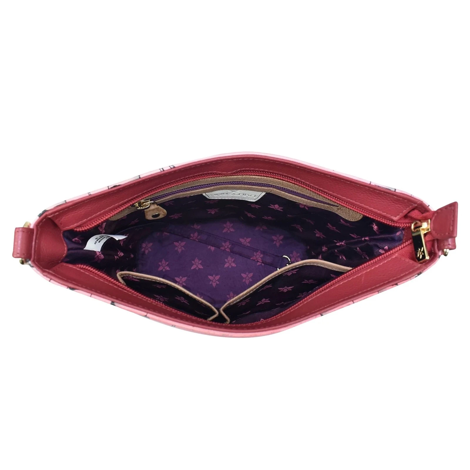 Anuschka, Tall Bucket Hobo Bag 6 Anuschka, Tall Bucket Hobo Bag - Image 4