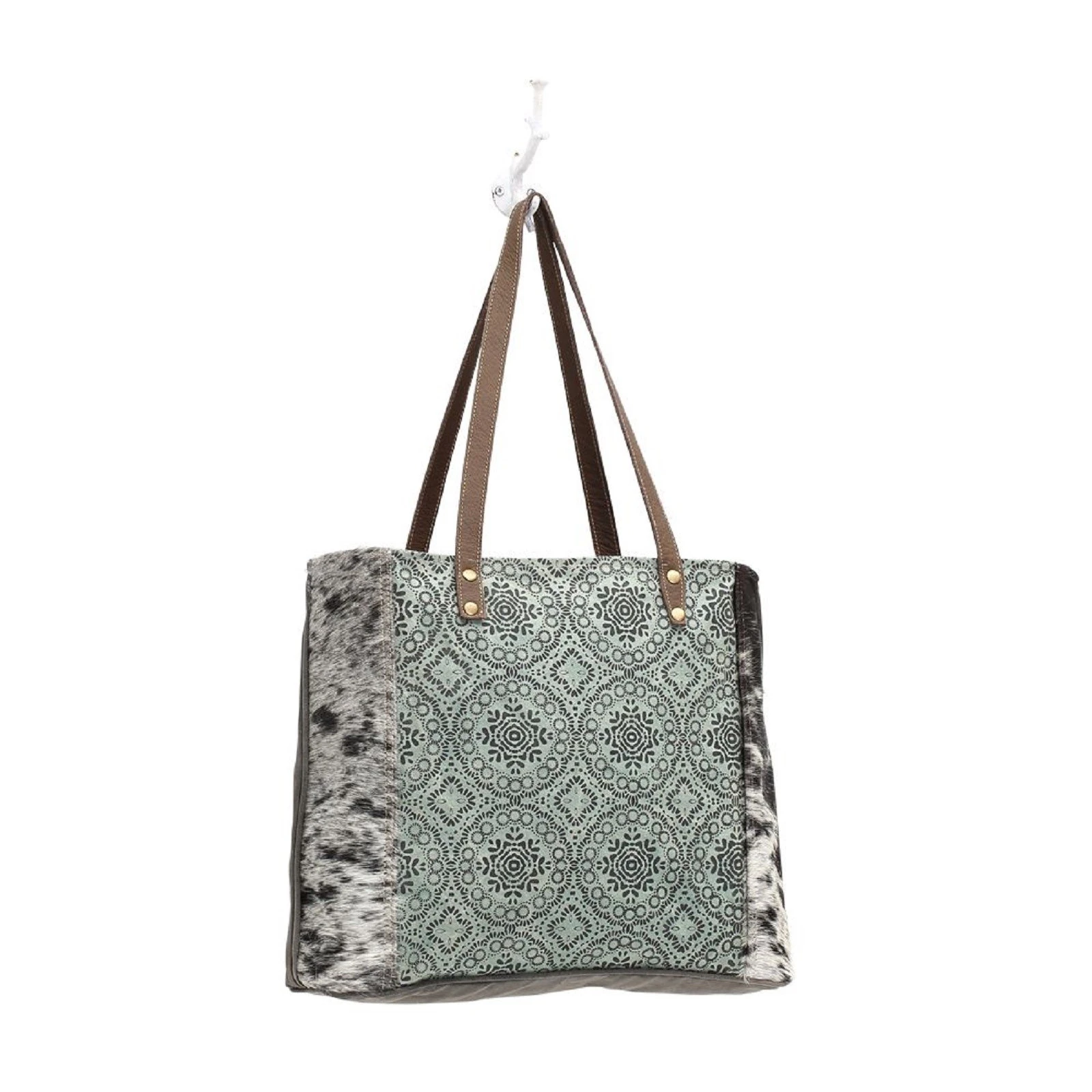Myra Bag, Floral Chic Canvas Tote Bag 5 Myra Bag, Floral Chic Canvas Tote Bag - Image 3