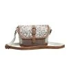 Myra Bag, Leaf Swirls Crossbody Bag