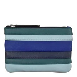 Intercontinental Leather Ind Women's ILI, Coin Key Pouch