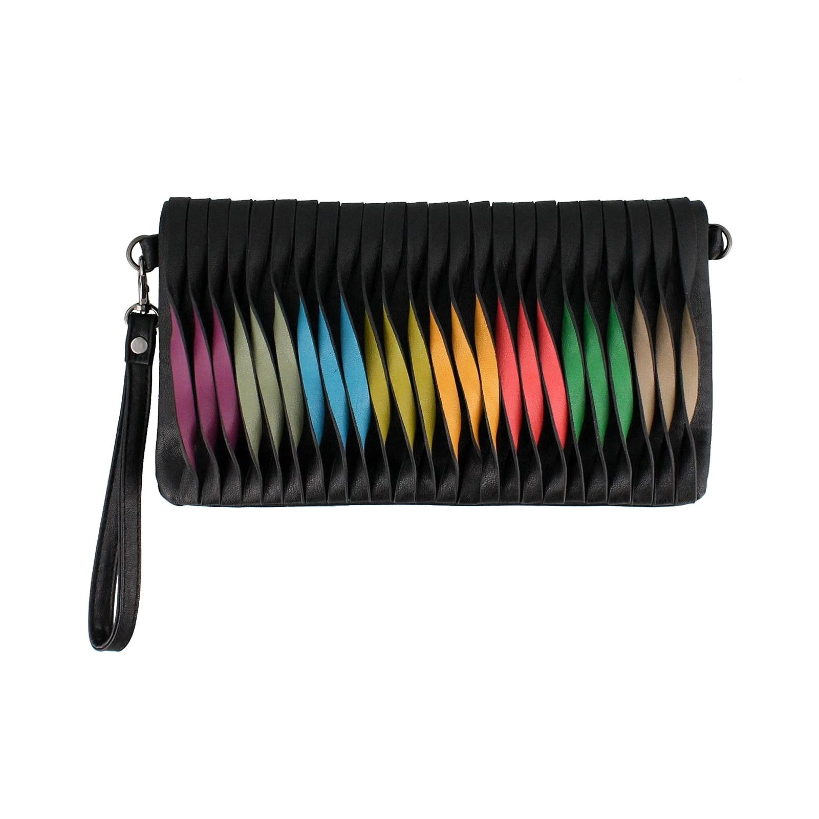 Women's Mellow World Handbags, Rainbow Wristlet 5 Women's Mellow World Handbags, Rainbow Wristlet - Image 3