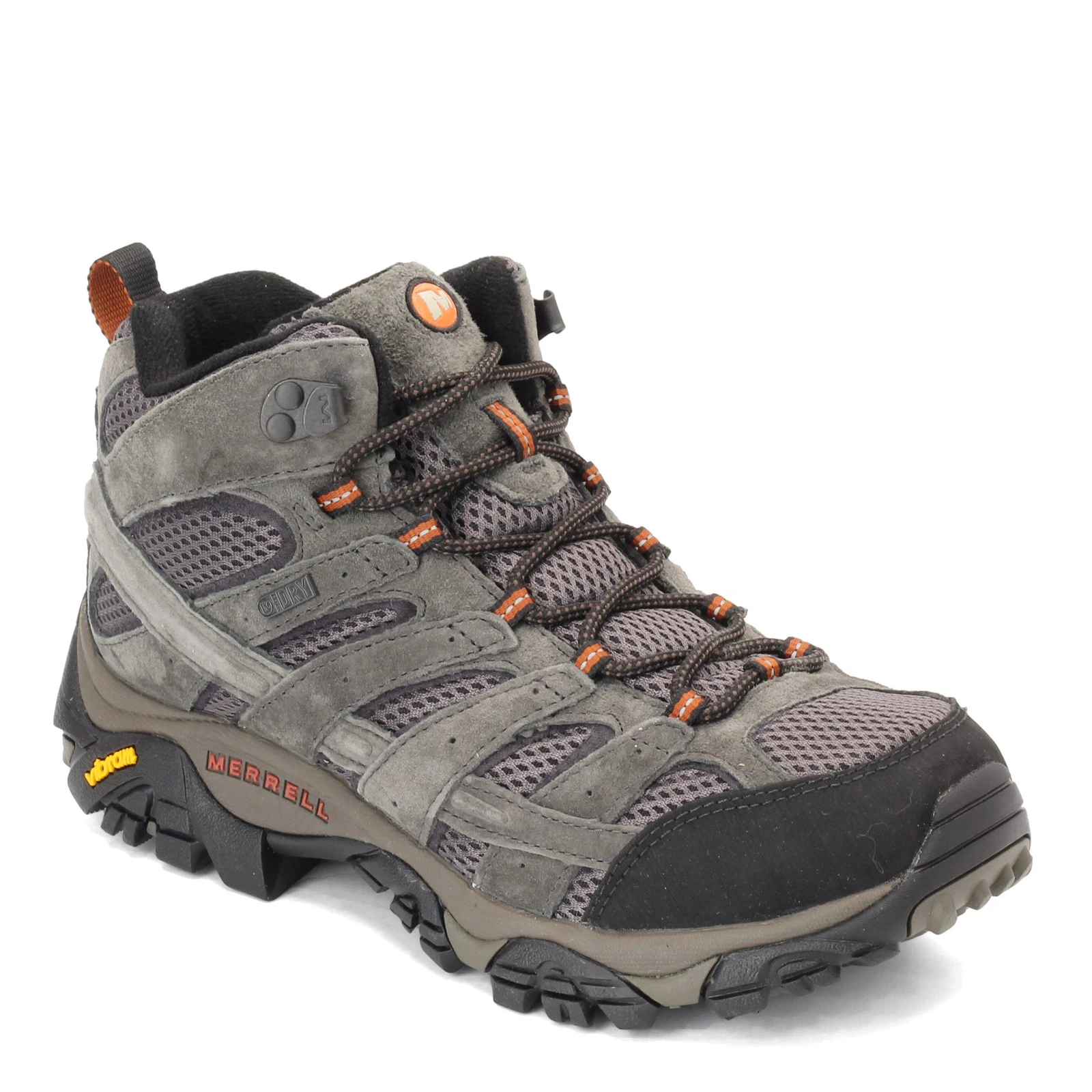 Men's Merrell, Moab 2 Mid Waterproof Hiking Boots - Wide Width 3 Men's Merrell, Moab 2 Mid Waterproof Hiking Boots - Wide Width