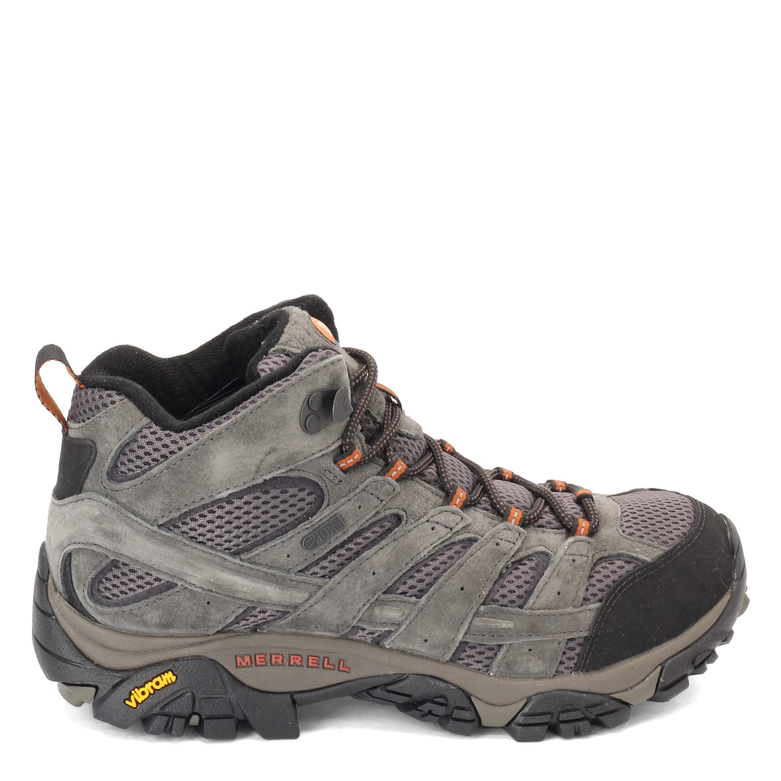 Men's Merrell, Moab 2 Mid Waterproof Hiking Boots - Wide Width 4 Men's Merrell, Moab 2 Mid Waterproof Hiking Boots - Wide Width - Image 2