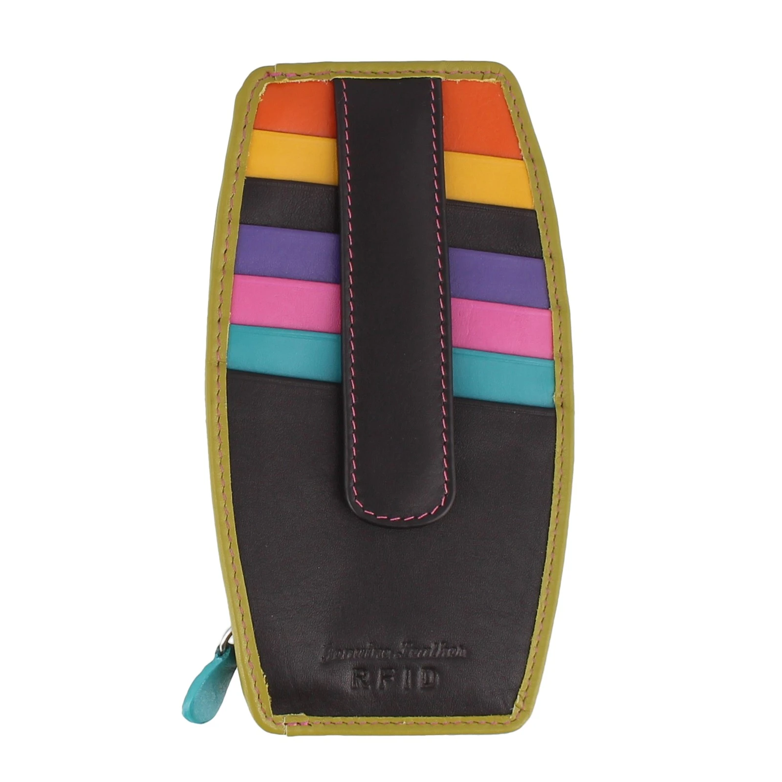 Intercontinental Leather Ind Women's ILI, Leather Credit Card Wallet 4 Intercontinental Leather Ind Women's ILI, Leather Credit Card Wallet - Image 2